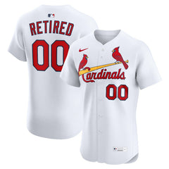 St. Louis Cardinals Nike  Home Elite Pick-A-Player Retired Roster Jersey - White - Nike Online