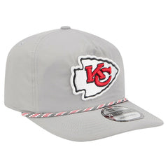 Kansas City Chiefs New Era Rope 19TWENTY Hat Gray