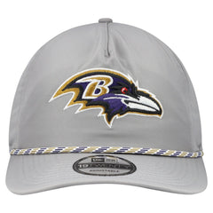 Baltimore Ravens New Era Rope 19TWENTY Hat Gray