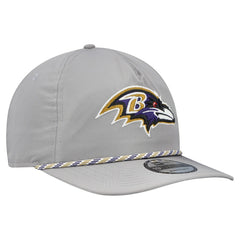 Baltimore Ravens New Era Rope 19TWENTY Hat Gray