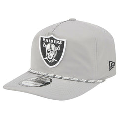Las Vegas Raiders New Era Rope 19TWENTY Hat Silver