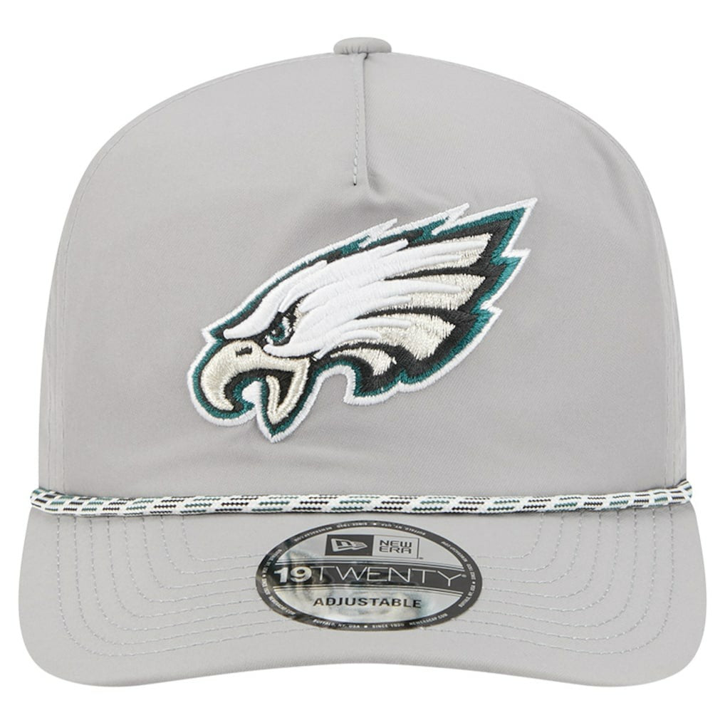 Philadelphia Eagles New Era Rope 19TWENTY Hat Silver