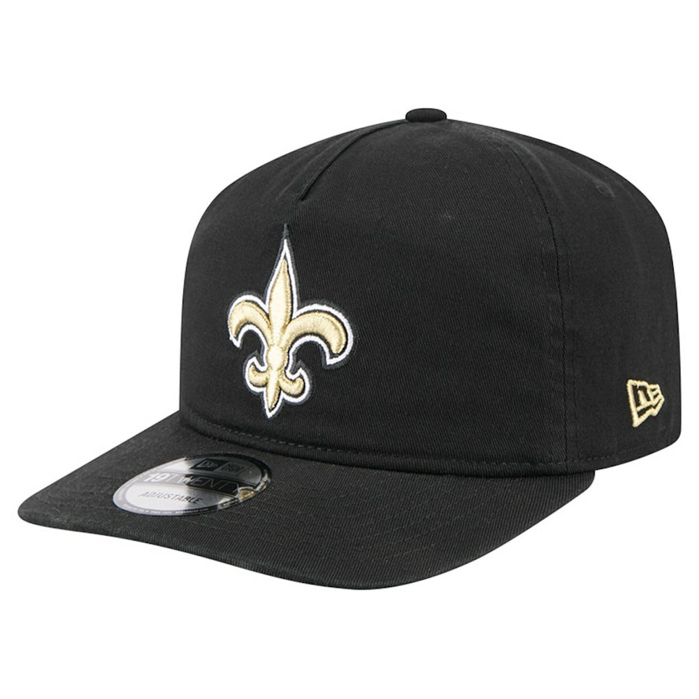 New Orleans Saints New Era Team 19TWENTY Adjustable Hat Black