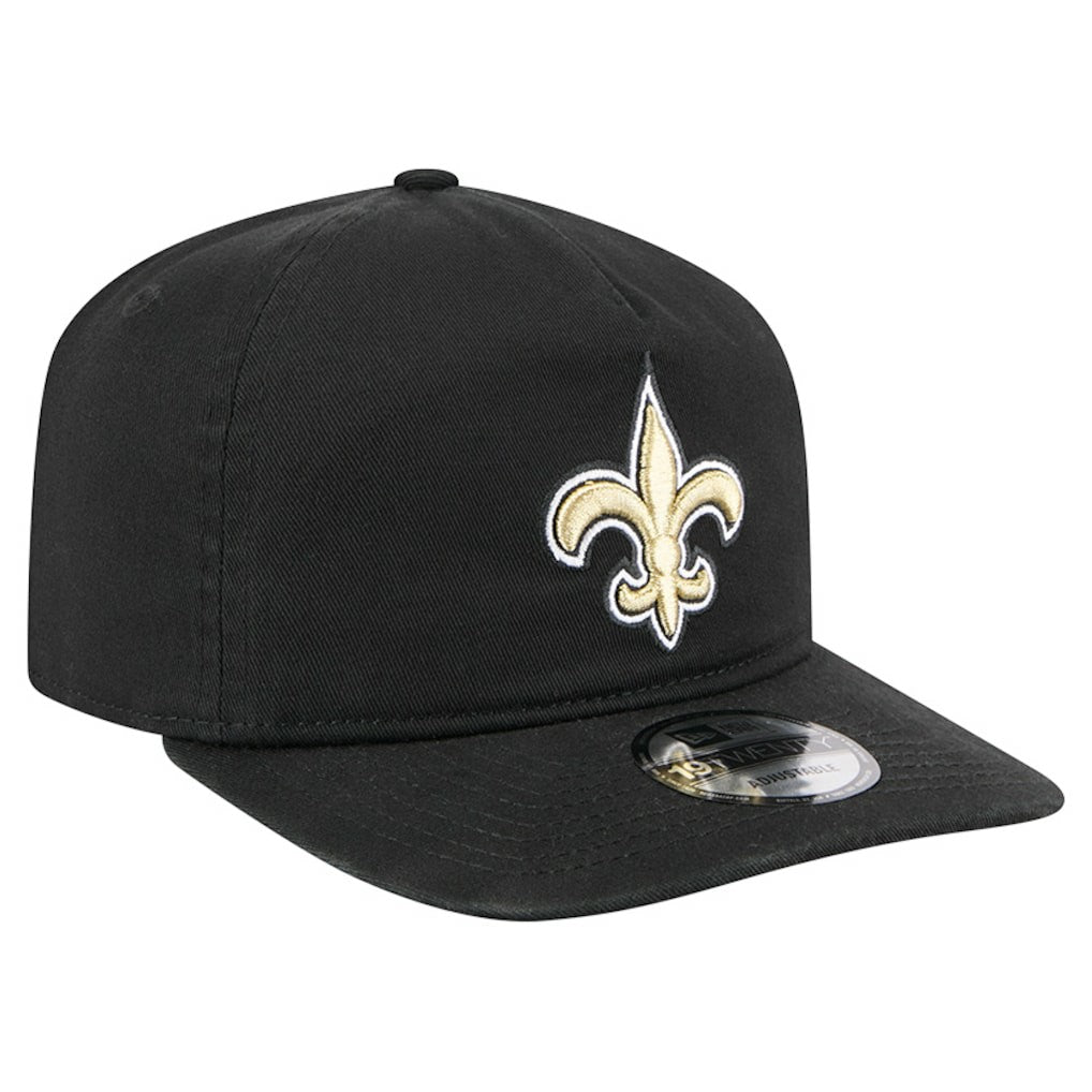 New Orleans Saints New Era Team 19TWENTY Adjustable Hat Black