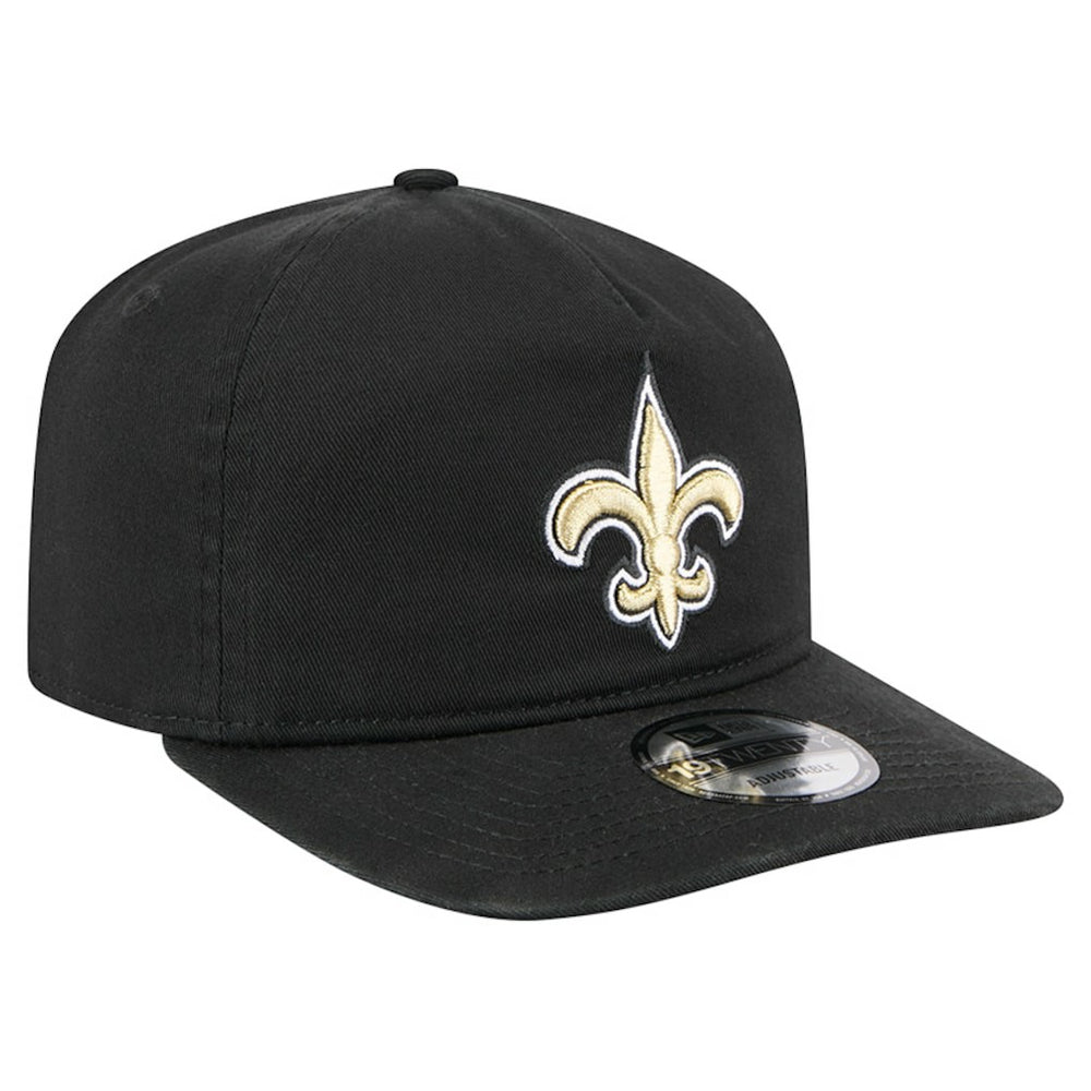 New Orleans Saints New Era Team 19TWENTY Adjustable Hat Black