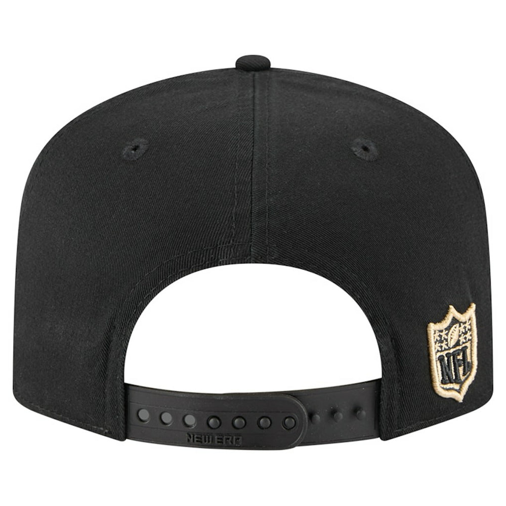 New Orleans Saints New Era Team 19TWENTY Adjustable Hat Black