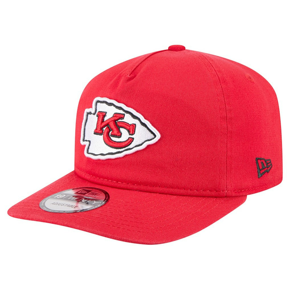 Kansas City Chiefs New Era Team 19TWENTY Adjustable Hat Red