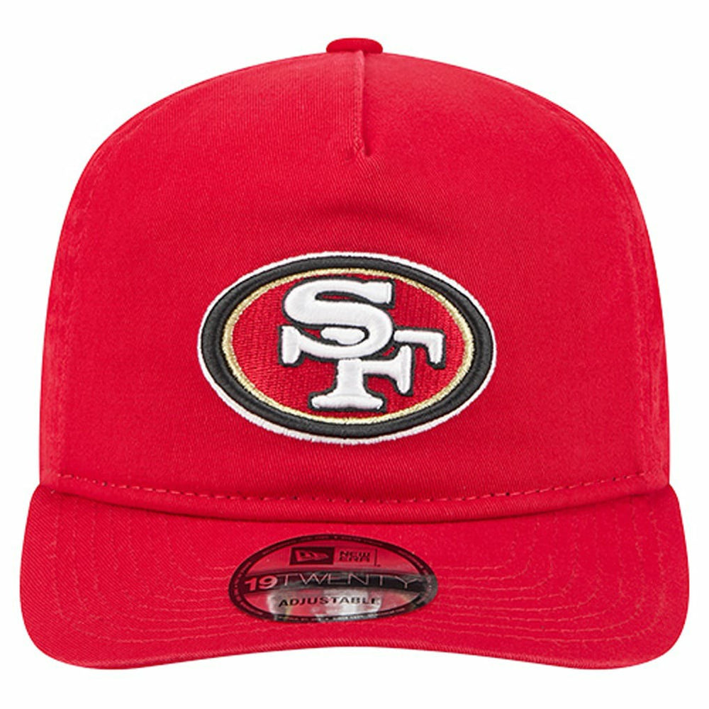 San Francisco 49ers New Era Team 19TWENTY Adjustable Hat Scarlet