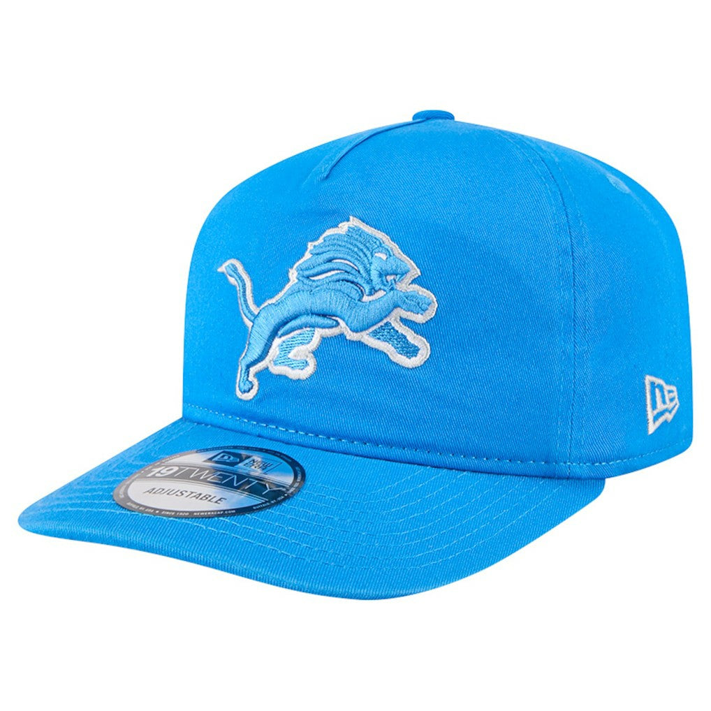 Detroit Lions New Era Team 19TWENTY Adjustable Hat Blue