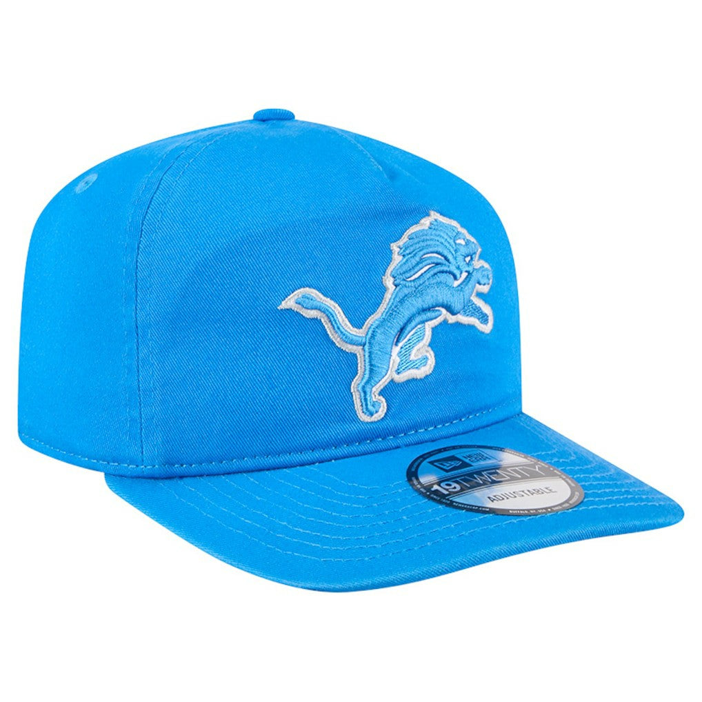 Detroit Lions New Era Team 19TWENTY Adjustable Hat Blue