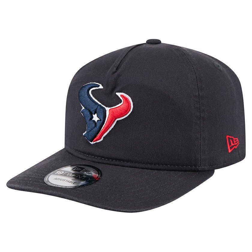Houston Texans New Era Team 19TWENTY Adjustable Hat Navy