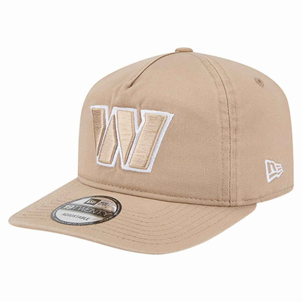 Washington Commanders New Era 19TWENTY Adjustable Hat Tan