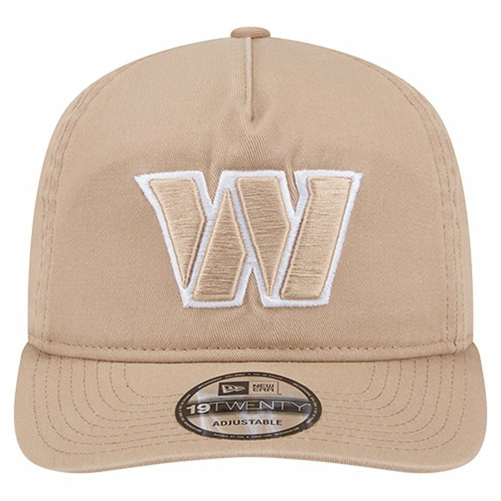 Washington Commanders New Era 19TWENTY Adjustable Hat Tan