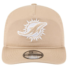 Miami Dolphins New Era 19TWENTY Adjustable Hat Tan