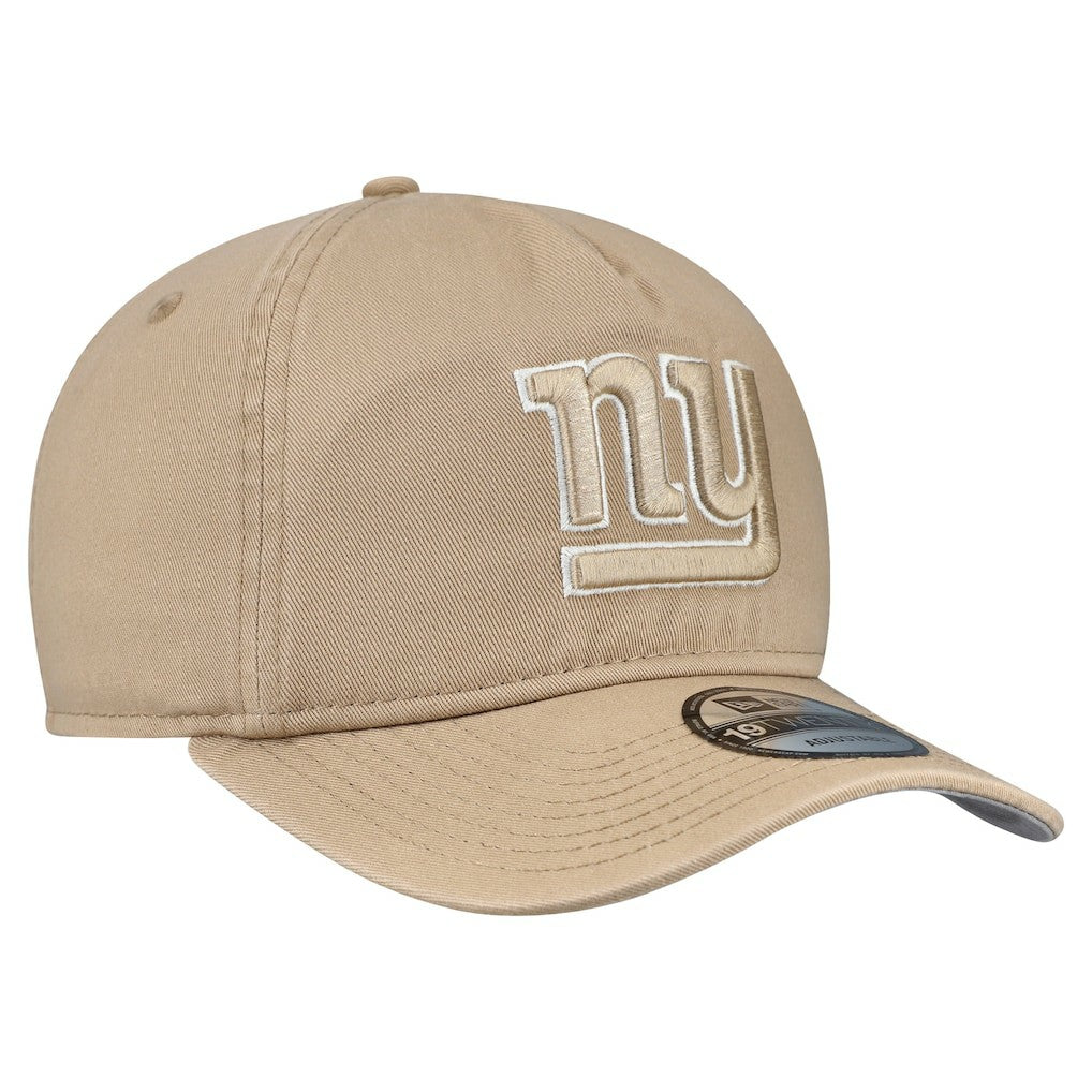 New York Giants New Era 19TWENTY Adjustable Hat Tan