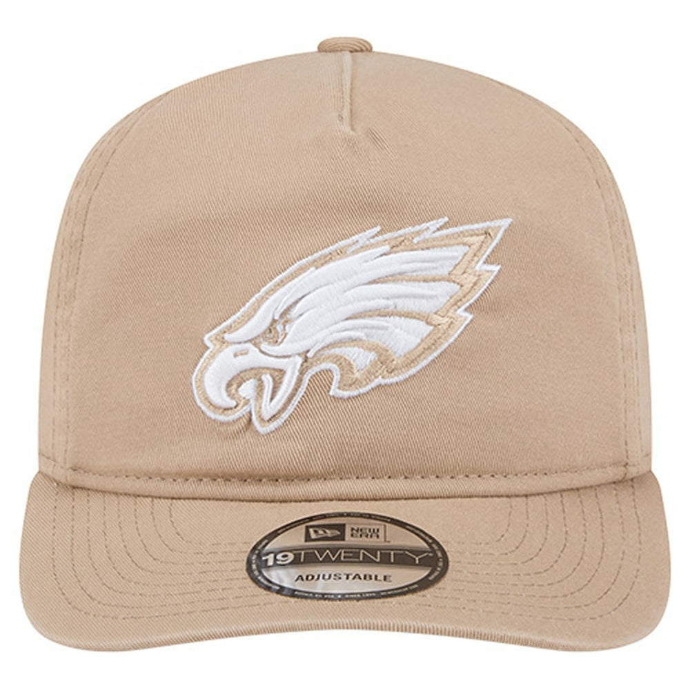 Philadelphia Eagles New Era 19TWENTY Adjustable Hat Tan