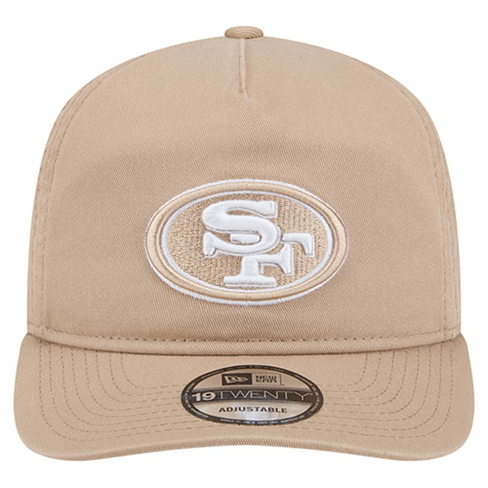 San Francisco 49ers New Era 19TWENTY Adjustable Hat Tan