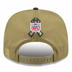 New York Jets New Era 2025 Salute to Service 9SEVENTY Adjustable Hat Green