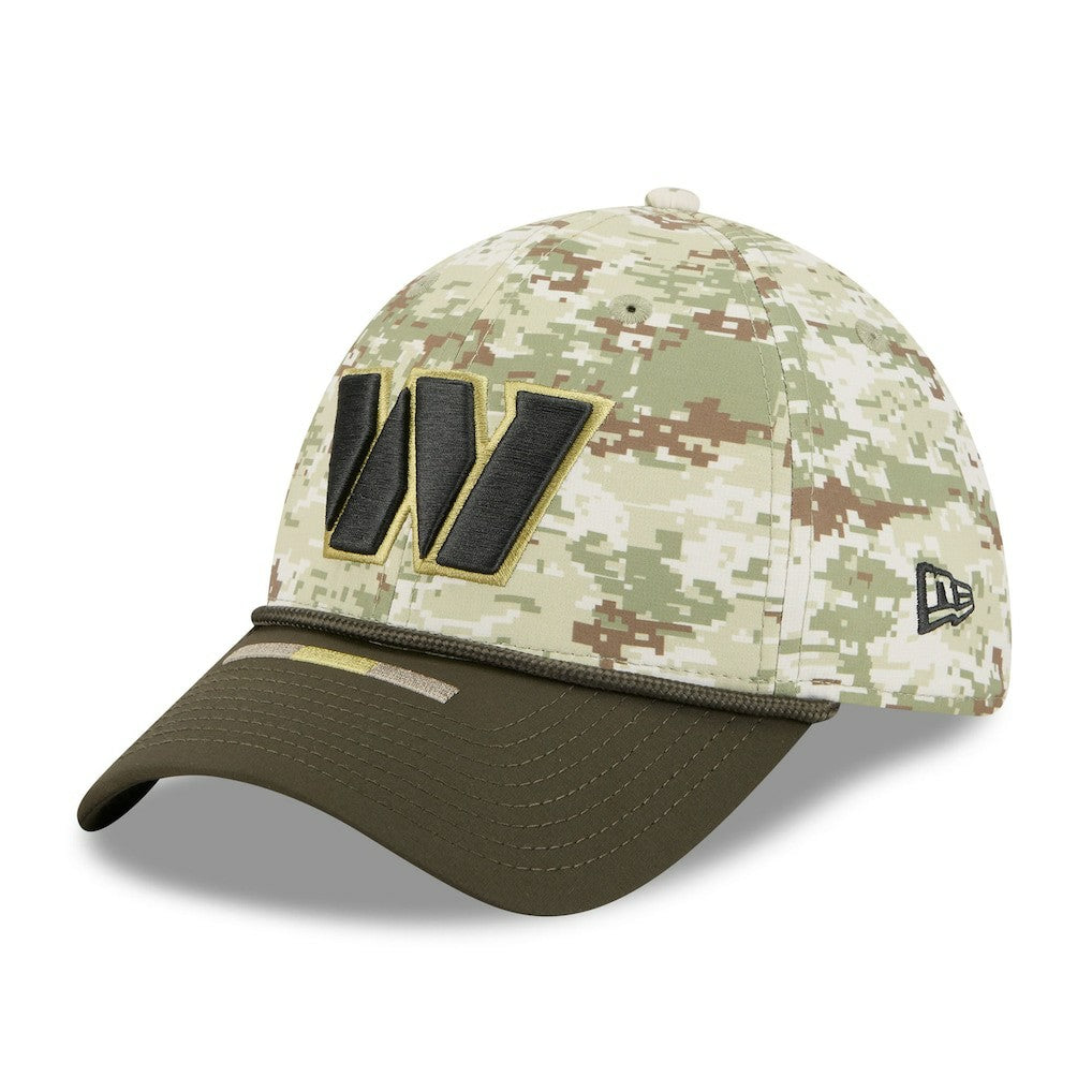 Washington Commanders New Era 2025 Salute to Service 39THIRTY Flex Hat Camo