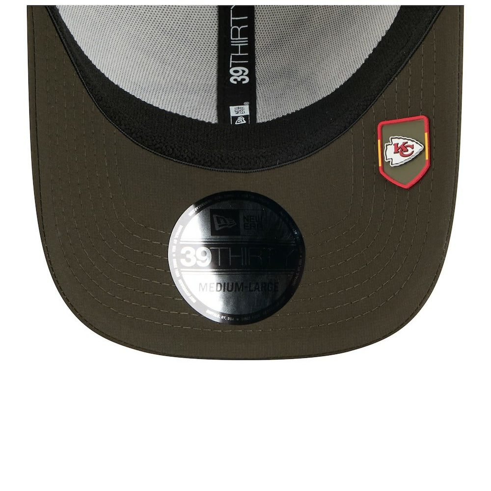 Kansas City Chiefs New Era 2025 Salute to Service 39THIRTY Flex Hat Camo