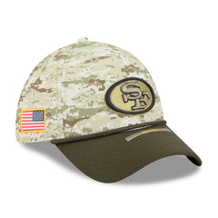 San Francisco 49ers New Era 2025 Salute to Service 39THIRTY Flex Hat Camo