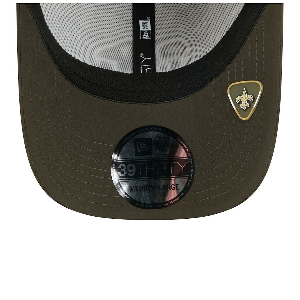 New Orleans Saints New Era 2025 Salute to Service 39THIRTY Flex Hat Camo