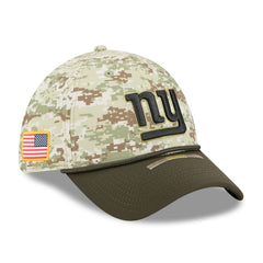 New York Giants New Era 2025 Salute to Service 39THIRTY Flex Hat Camo