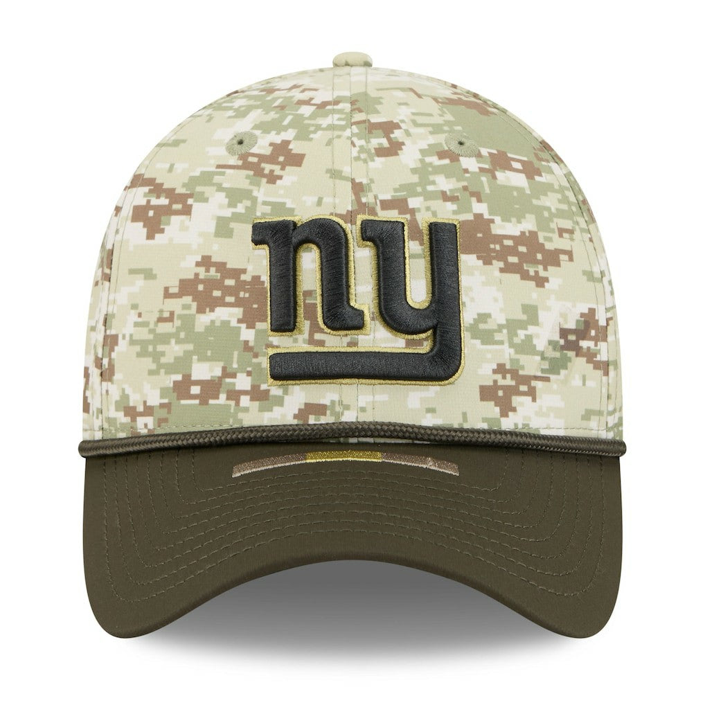 New York Giants New Era 2025 Salute to Service 39THIRTY Flex Hat Camo