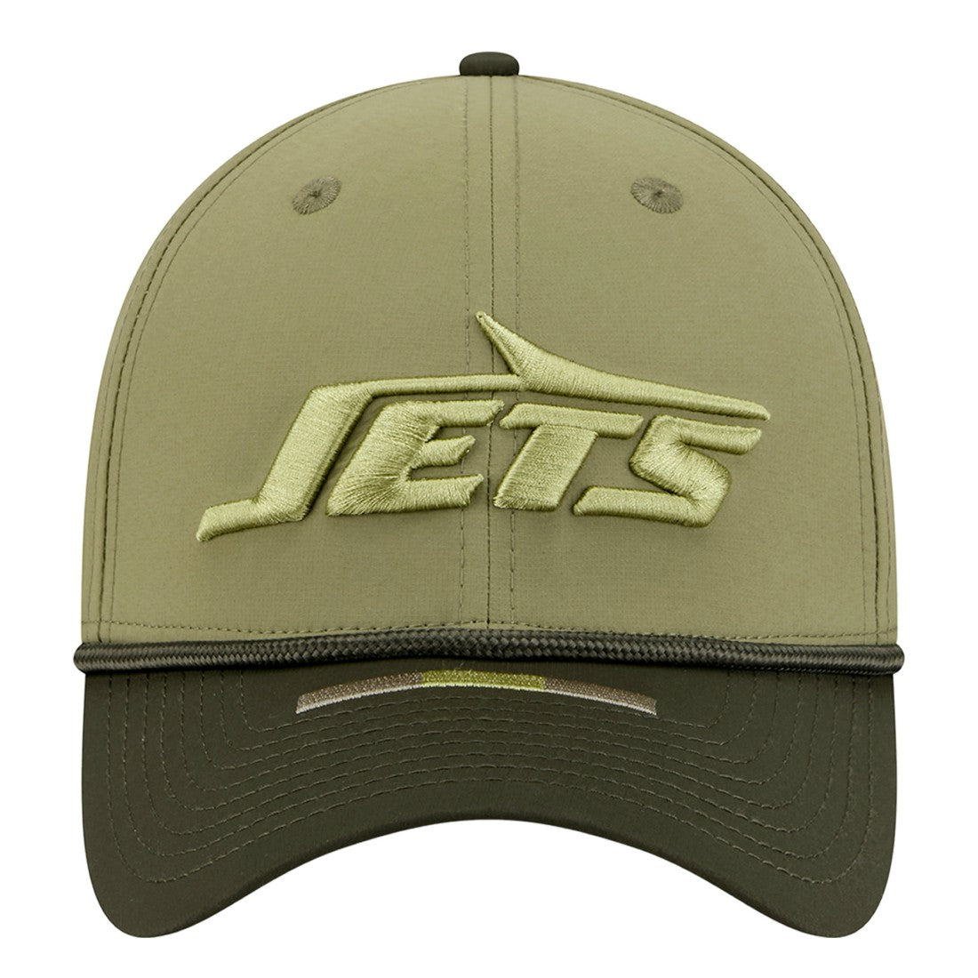 New York Jets New Era 2025 Salute to Service 39THIRTY Flex Hat Green