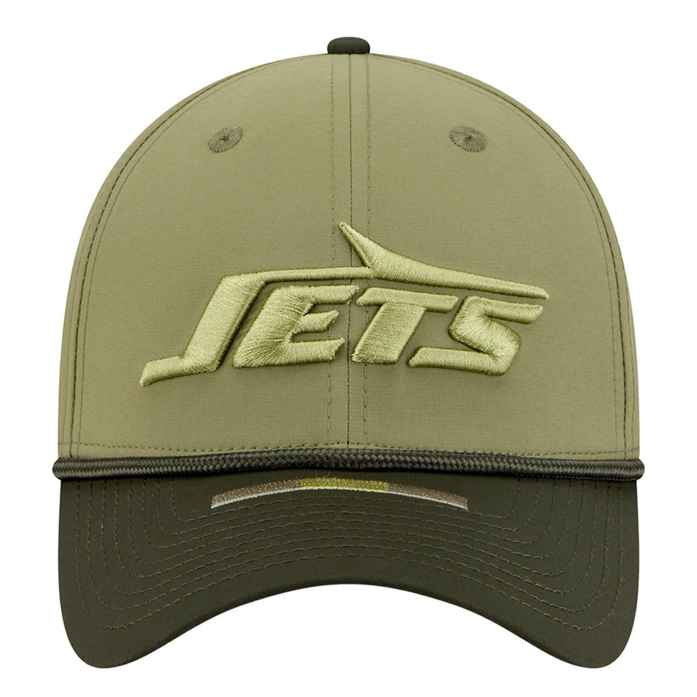 New York Jets New Era 2025 Salute to Service 39THIRTY Flex Hat Green