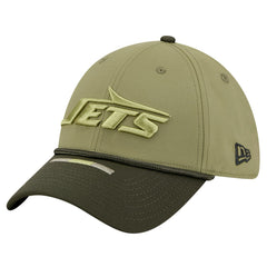 New York Jets New Era 2025 Salute to Service 39THIRTY Flex Hat Green