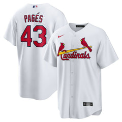 Pedro Pagés St. Louis Cardinals Nike Home Replica Jersey - White - Nike Online