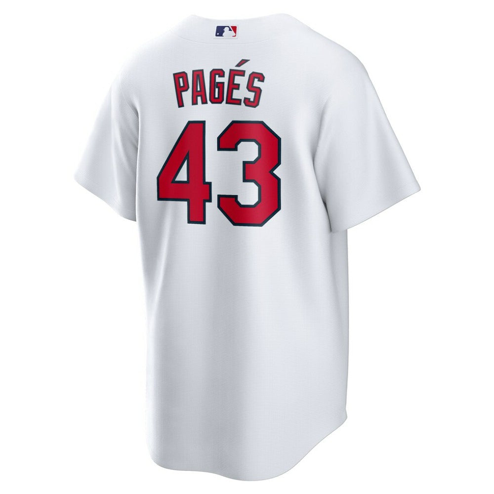 Pedro Pagés St. Louis Cardinals Nike Home Replica Jersey - White - Nike Online