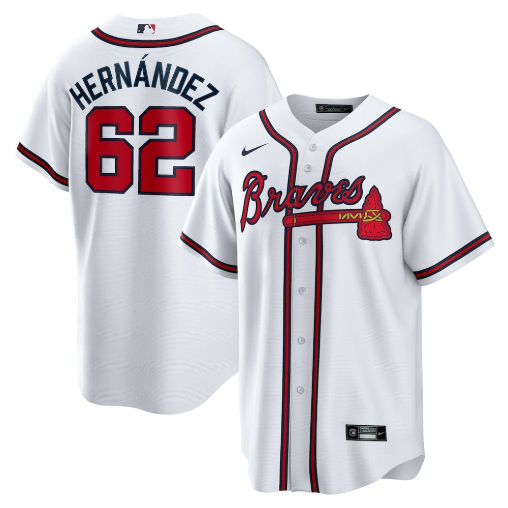 Daysbel Hernandez Atlanta Braves Nike Home Replica Jersey - White - Nike Discount
