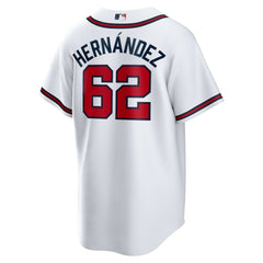 Daysbel Hernandez Atlanta Braves Nike Home Replica Jersey - White - Nike Discount