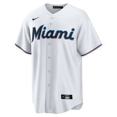 Connor Norby Miami Marlins Nike Home Replica Jersey - White - Nike Sale