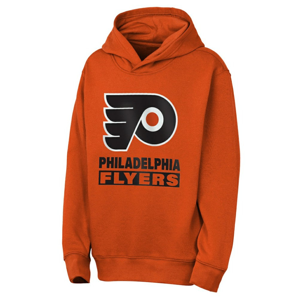 Philadelphia Flyers Outerstuff Youth Back to Basics Hoodie - Classic Orange - NHL 202900629