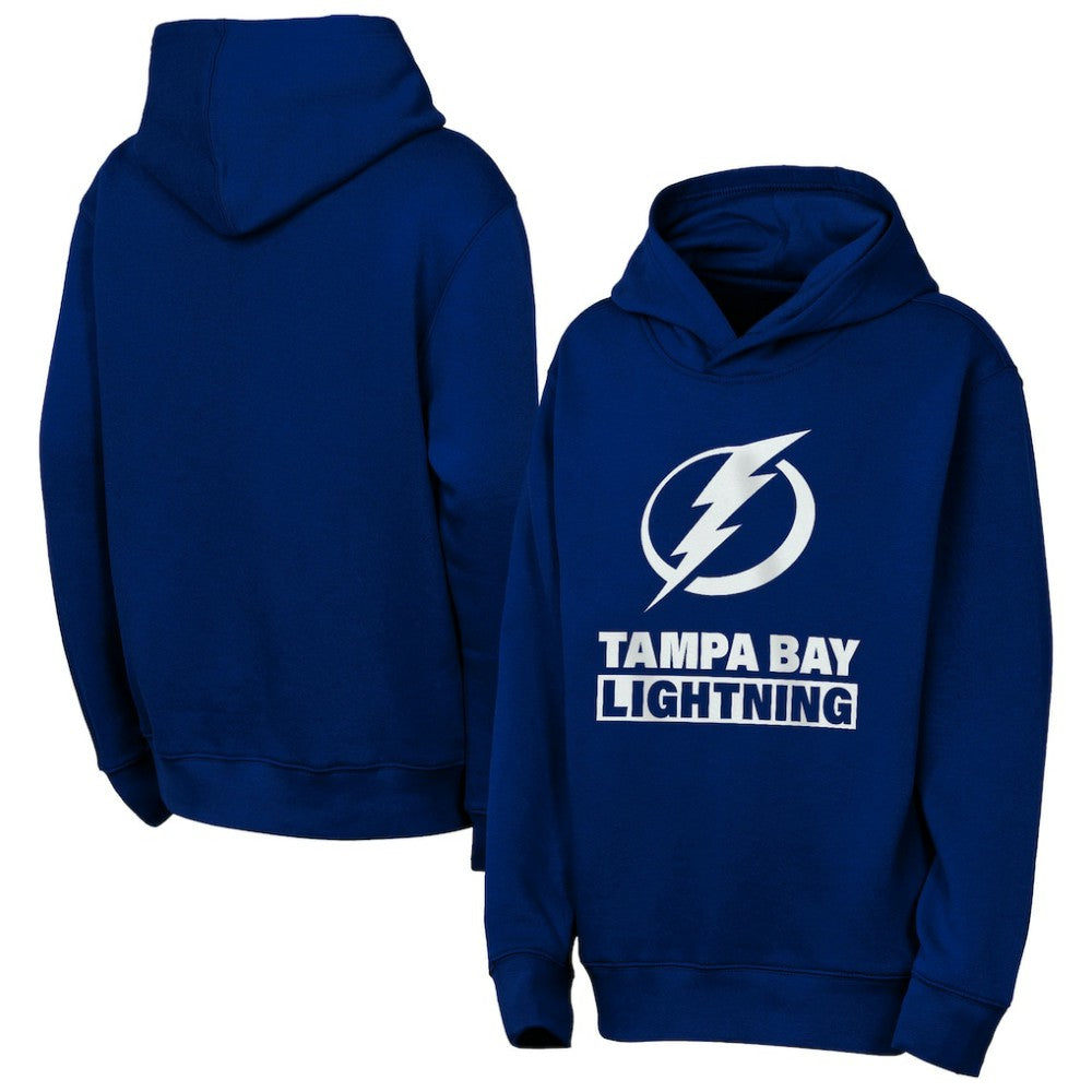 Tampa Bay Lightning Outerstuff Youth Back to Basics Hoodie - Blue - NHL 202900648