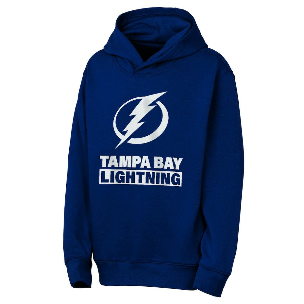 Tampa Bay Lightning Outerstuff Youth Back to Basics Hoodie - Blue - NHL 202900648
