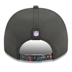 Las Vegas Raiders New Era 2025 NFL Crucial Catch A-Frame 9FIFTY Snapback Hat Black