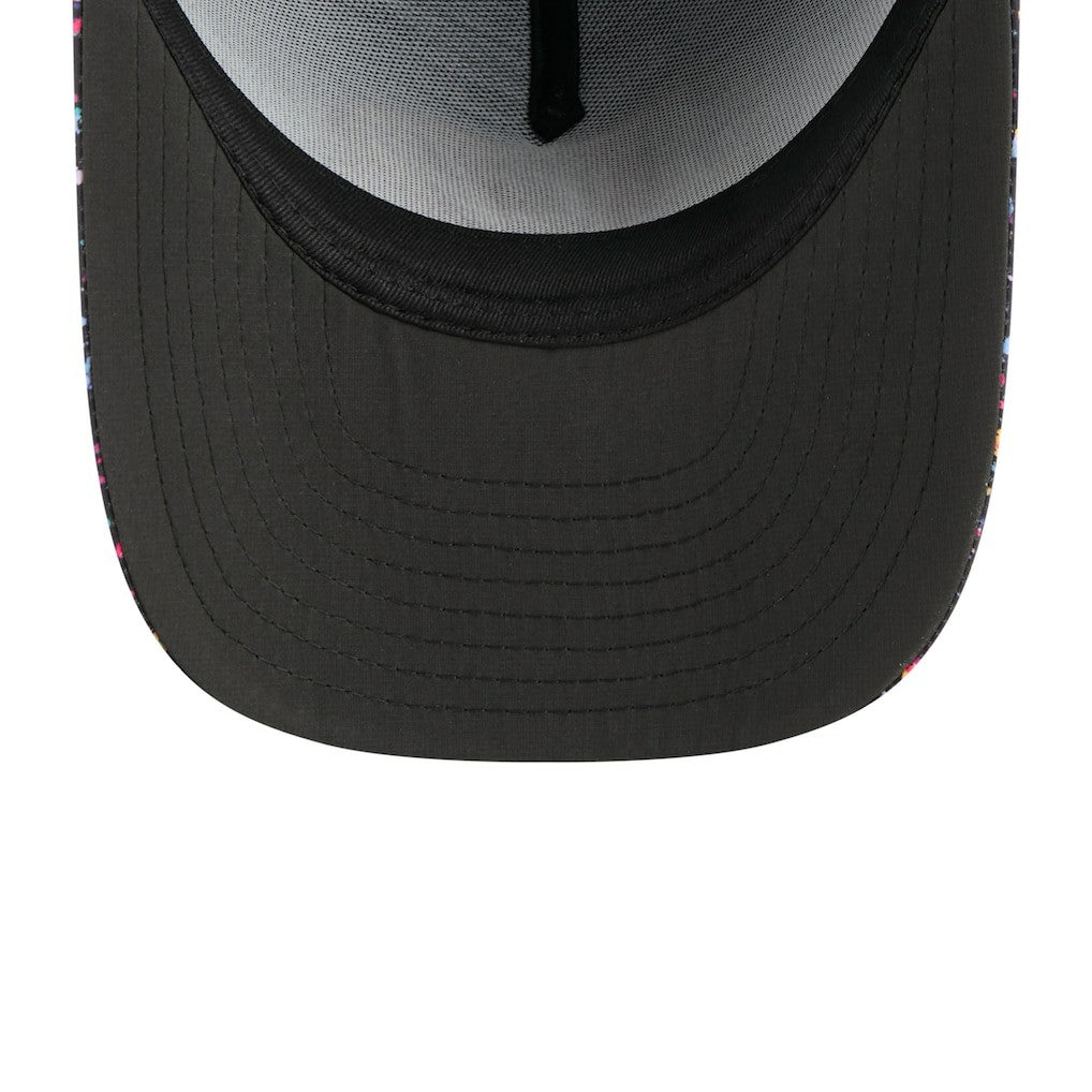 Cincinnati Bengals New Era 2025 NFL Crucial Catch A-Frame 9FIFTY Snapback Hat Black