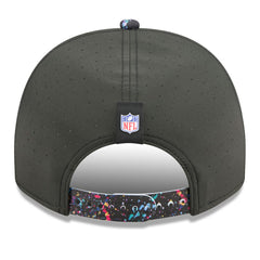 Tennessee Titans New Era 2025 NFL Crucial Catch A-Frame 9FIFTY Snapback Hat Black