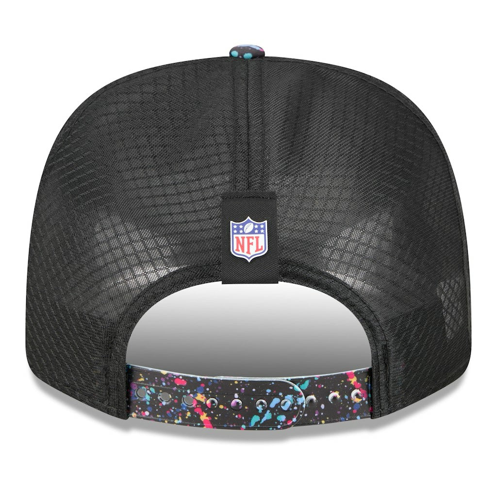 Arizona Cardinals New Era 2025 NFL Crucial Catch 9SEVENTY Adjustable Hat Black