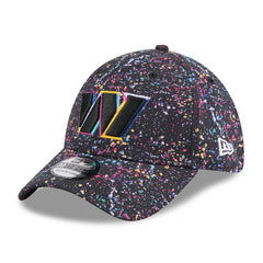 Washington Commanders New Era 2025 NFL Crucial Catch 39THIRTY Flex Hat Black