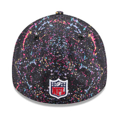 Las Vegas Raiders New Era 2025 NFL Crucial Catch 39THIRTY Flex Hat Black