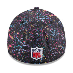 San Francisco 49ers New Era 2025 NFL Crucial Catch 39THIRTY Flex Hat Black
