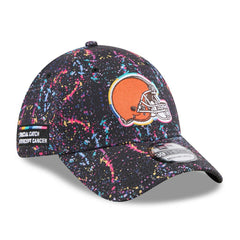Cleveland Browns New Era 2025 NFL Crucial Catch 39THIRTY Flex Hat Black