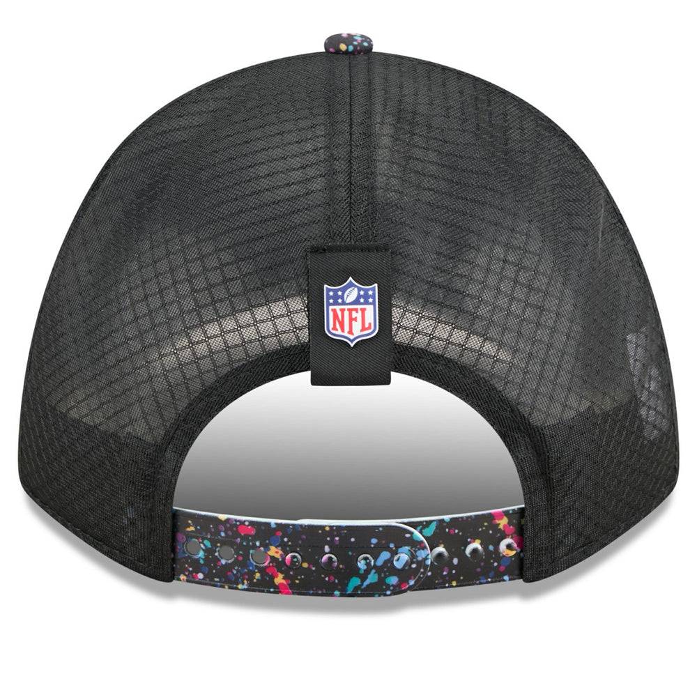 New York Jets New Era 2025 NFL Crucial Catch 9FORTY Adjustable Hat Black