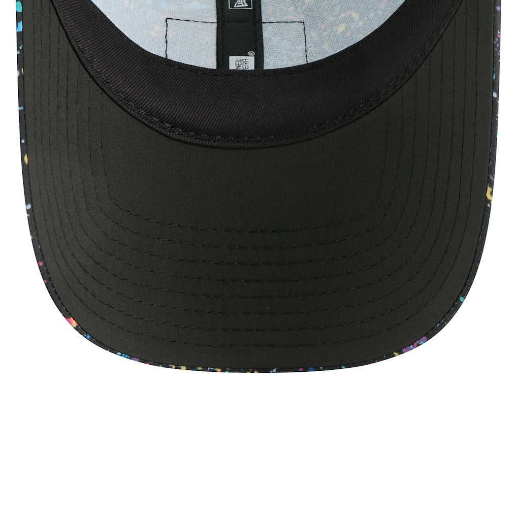 Minnesota Vikings New Era Women's 2025 NFL Crucial Catch Pony Tail Adjustable Hat Black
