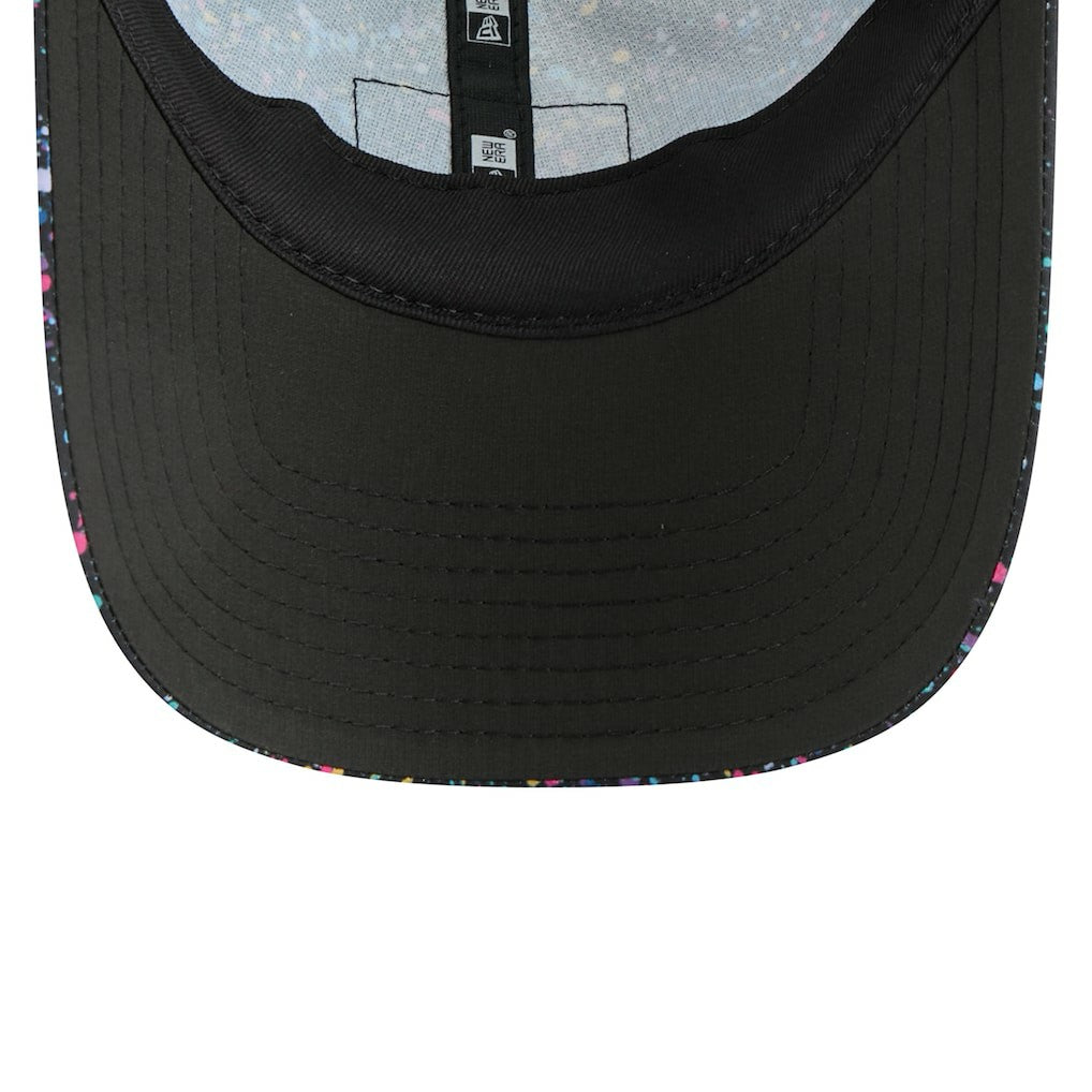 Atlanta Falcons New Era Women's 2025 NFL Crucial Catch Pony Tail Adjustable Hat Black